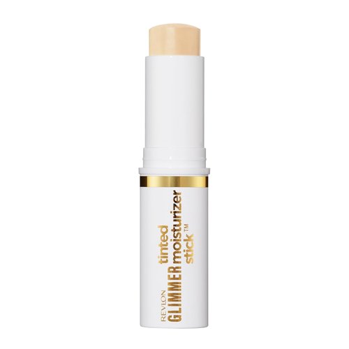 Revlon Glimmer Tinted Moisturizer Stick - Lightweight Hydrating Makeup for Face, 0.31 oz