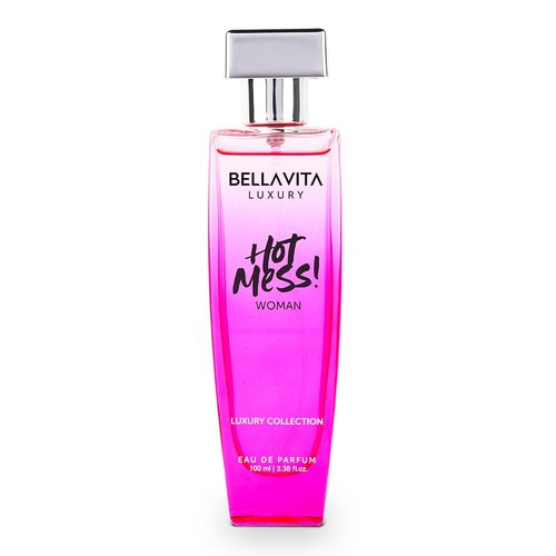 Bellavita Luxury Hot Mess Eau de Parfum - 100 ml | Fresh Mandarin & Exotic Passionfruit Notes | Long Lasting Women's Perfume