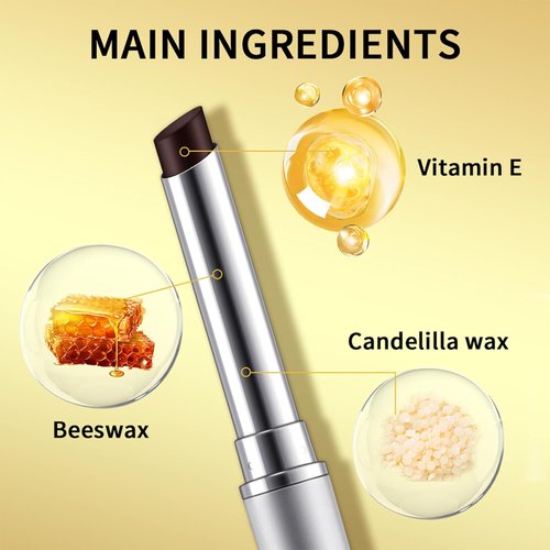 Baisen Diary Honey Lipstick - Tinted Hydrating Lip Balm for All Skin Tones | Moisturizing Black Cherry Tint