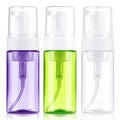 Foam Pump Bottle, 4oz Leak Proof Foaming Soap Dispenser Plastic Refillable Foam Bottles for Shampoo, Hand Soap, Body Wash, Face Wash