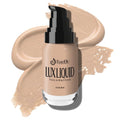 BaeBlu Organic Aloe-Based LUX Liquid Foundation, Natural Vegan Gluten-Free Made in USA, Nutmeg