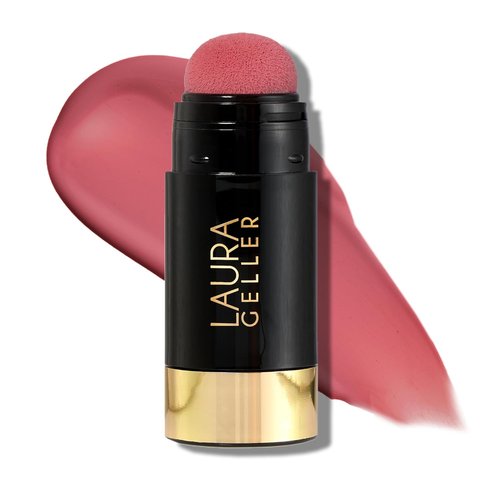 Laura Geller New York Serum Blush Tint - Lightweight Liquid Blush for Cheeks | Beautiful Blossom