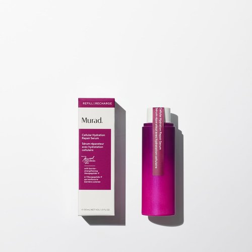 Murad Cellular Hydration Barrier Repair Serum - Hydrating Formula for Lipid-Depleted Skin | Hexapeptide-9 & Hyaluronic Acid