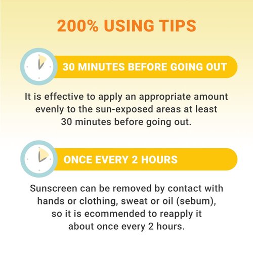 Derma B Everyday Sun Block Large Size Sunscreen SPF50+ PA++++ 6.71 Fl Oz, 200ml Fast-Absorbing Lightweight SPF Moisturizer, Facial Body Non-Sticky for Dewy Skin, Korean Protection Lotion