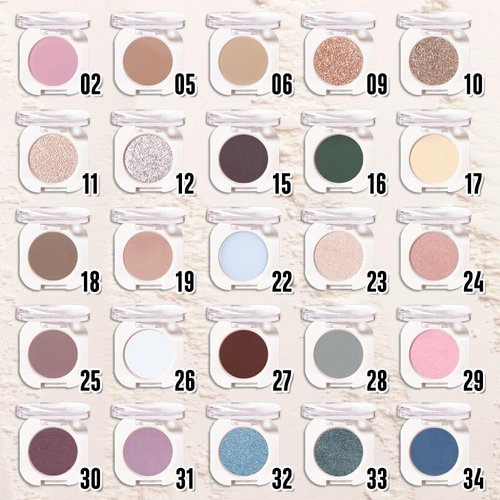 Skiennix Matte White Single Eyeshadow - Neutral Cream Powder | Pigmented & Waterproof 26g