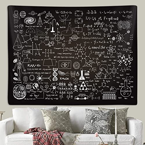 Science Themed Classroom Tapestry Wall Hanging, 90x70 Inches - Educational Poster Blanket - Variation of THIS listing