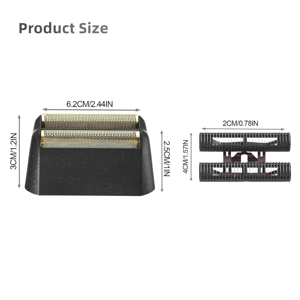 Wahl Shaver Foil Replacement - Super Close Foil Head Compatible with Models 07031-100 & 07043 | Black, 1 Pack