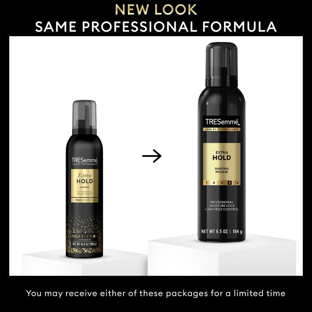 TRESemmé Extra Hold Hairspray & Shaping Mousse Bundle - 24-Hour Touchable Hold & Volume