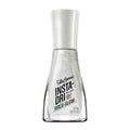Sally Hansen Insta-Dri Holo-Glow Nail Polish - Quick Dry, Long Lasting Shine | Holographic Light Grey | 101 Shine Bright