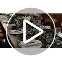 Black Lace Table Runner 14 x 120 Inch Floral Embroidered Fabric Decoration - Variation 10