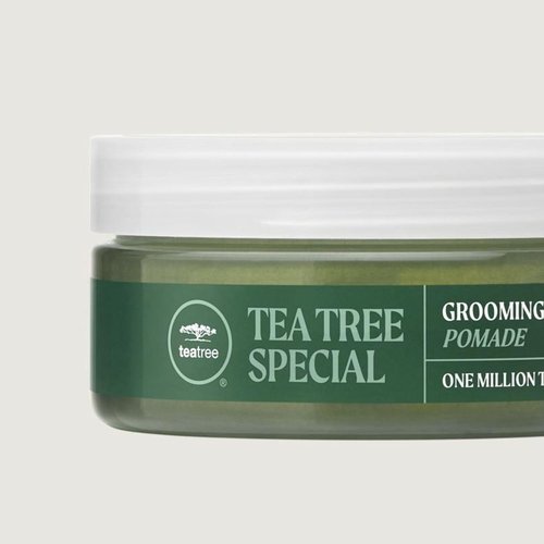 Regine Switzerland Tea Tree Grooming Pomade - Flexible Hold & Shine for All Hair Types, 3 oz.