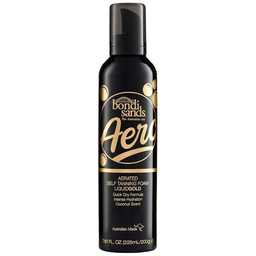 Bondi Sands Aero Self Tanning Foam - Lightweight, Fast-Drying Formula for Hydrated, Long-Lasting Glow | 7.61 Oz/225 mL