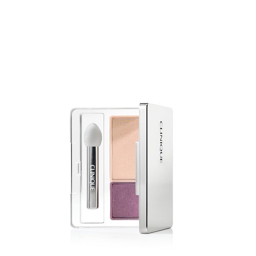 Clinique All About Shadow Duo Eye Shadow | Safe for Sensitive Eyes | Buildable, Long-Wearing Color | Smooth Application