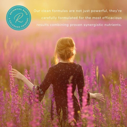 BOTANICAL RUSH Simply Nourished Cream, Squalane from Olives Provide Unique Moisturizing, Enhancing Natural Barrier Function, For All Skin Types, 1.2 Fl Oz Bottle