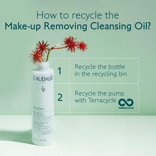 Caudalie Vinoclean Makeup Removing Cleansing Oil, Waterproof Makeup Remover - 150 mL