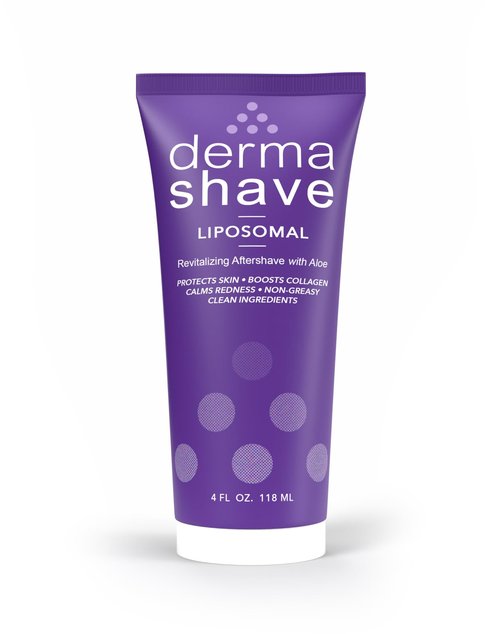 DermaShave - After Shave Lotion for Men - Great for Sensitive Skin - Liposomal Aftershave - No Greasy Feel, Clean Antiseptic Formula