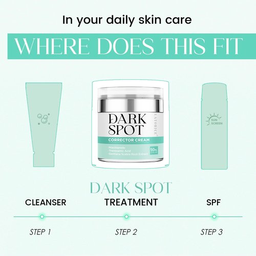 Dark Spot Remover for Face and Body: Tranexamic Acid Serum for Women and Men - Reduce Sun Spot Melasma Freckles - Natural Ingredient Enriching Skin Care (1.7 Fl Oz)