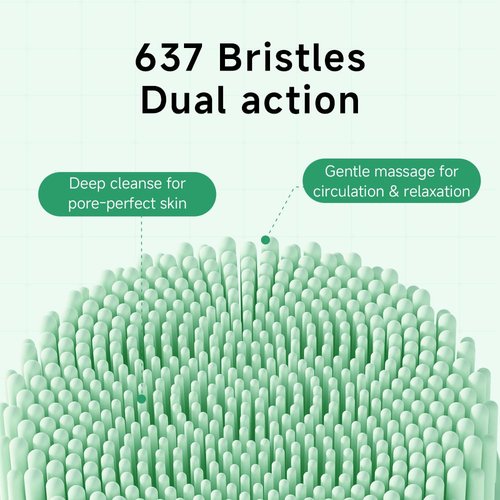 Silicone Body Scrubber for Bath & Massage - Ultra-Soft Food-Grade Silicone Body Exfoliator - Skin-Friendly, Hygienic & Easy-to-Dry Design, Perfect for Relaxing Shower & Spa Experience