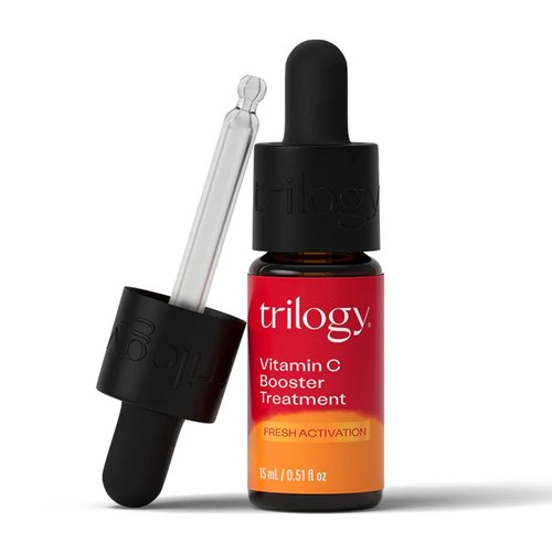 Trilogy Vitamin C Booster Serum - Illuminating Treatment with Hyaluronic Acid | 0.51 Fl Oz