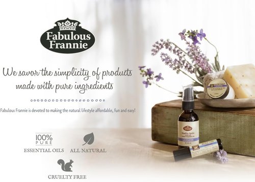Fabulous Frannie Carpet Refresher - All Natural Lemon & Lavender Scent with Pure Essential Oils | 13 Ounce
