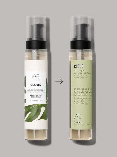 AG Care Volumizing Mousse - Natural Cloud Airlight Formula for Full, Luscious Hair