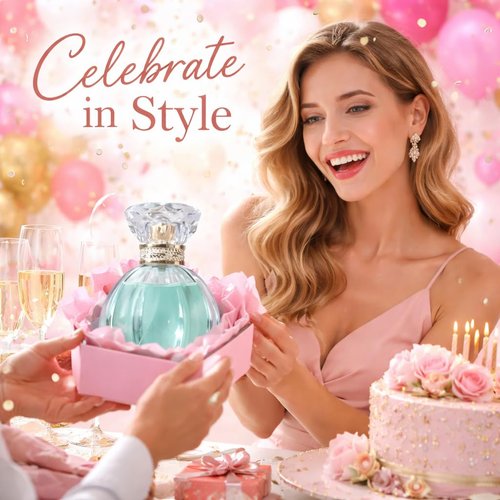 Floral Eau de Parfum for Women - Long-Lasting Natural Fragrance Spray | Elegant Daily Wear Gift, 1.7 Fl Oz (Gardenia)