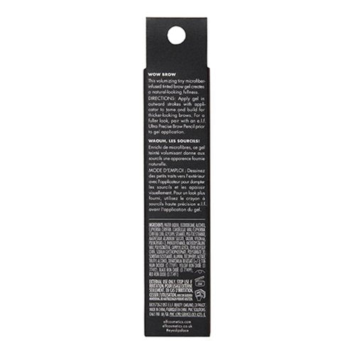 e.l.f. Wow Brow Gel - Volumizing Wax-Gel Hybrid for Full, Defined Brows | Neutral Brown
