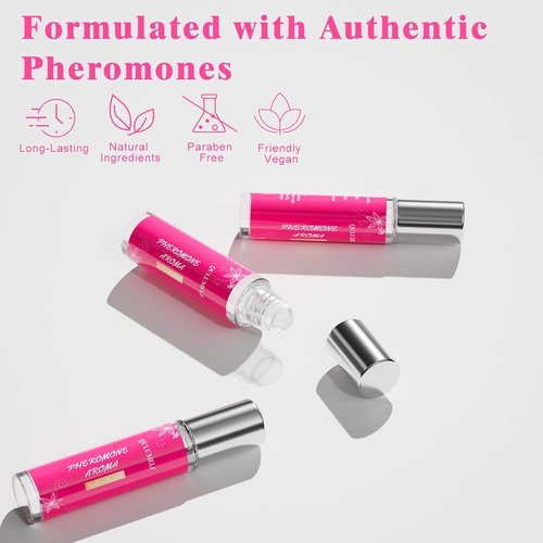 QULUMELF Pheromone Perfume for Women - Long Lasting Fruity Fragrance | Portable Roller Ball Design
