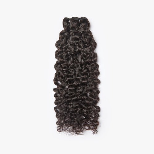 ASHINE Tight Curly Burmese Raw Human Hair Bundles – Unprocessed 100% Human Hair Single Bundle 14 Inch