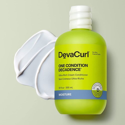 DevaCurl One Condition Decadence Conditioner - Ultra-Rich Formula | Tangle-Free | Frizz Control | Shine Maintenance