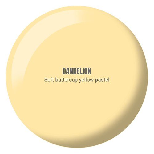 DND Gel Polish Set - Coquette Collection | UV/LED Gel & Air Dry Nail Lacquer Duo, 084 Dandelion, 0.5 Fl Oz