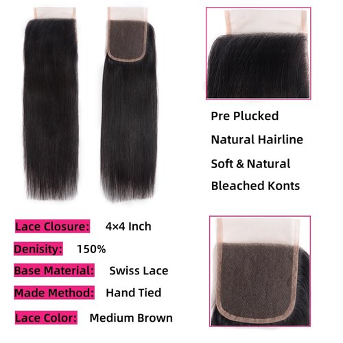 10 inch 12 inch short hair bundles 10A Brazilian Straight Virgin Hair 4 Bundles Straight Hair 100% Unprocessed Straight Human Hair