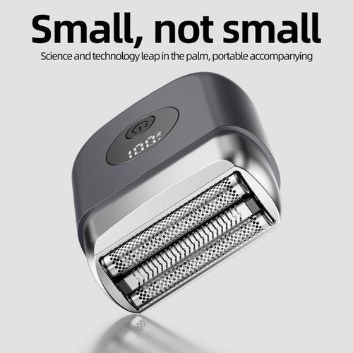 Lusenbell Electric Foil Shavers for Men: Upgraded Mini Electric Razor for Face with 3 Floating Blade， USB-C&IPX7 Waterproof Cordless Razor with LED Display