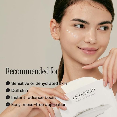 Skiennix Probiotic Exosome Hydrating Sheet Mask - Non-Sticky, Moisturizing, Elasticity Boost | 0.59 oz x 5 Sheets