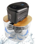 FitSand Bamboo Shaver Rinse Stand Compatible with Skull Shaver Pitbull Gold PRO GX5 Head and face Shaver
