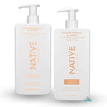 Native Toasted Vanilla & Honey Shampoo & Conditioner Set - Nourishing 8.25 Oz | Gold