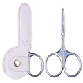 YOUYISI 3.75" Round Tip Safe Mini Pubic Hair Scissors For Women, Small Personal Beauty Vaginial Grooming Trimming Bikini Scissors (Pink)