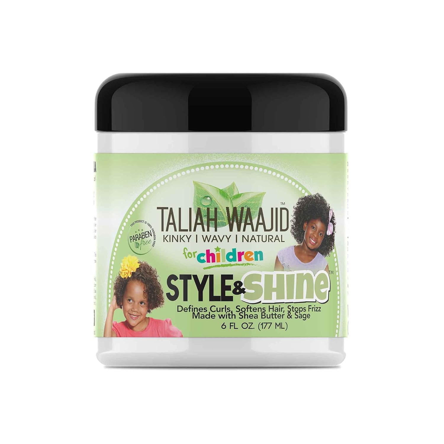 Taliah Waajid Herbal Style & Shine - Natural Hair Moisturizer 6oz | Nourishing & Lightweight