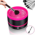 Pinkiou Makeup Brush Cleaner Machine, Electric Makeup Brush Cleaner IPX7 Waterproof USB Cosmetic Brush Cleaning Machine Suitable for All Size Beauty Makeup Brush Set