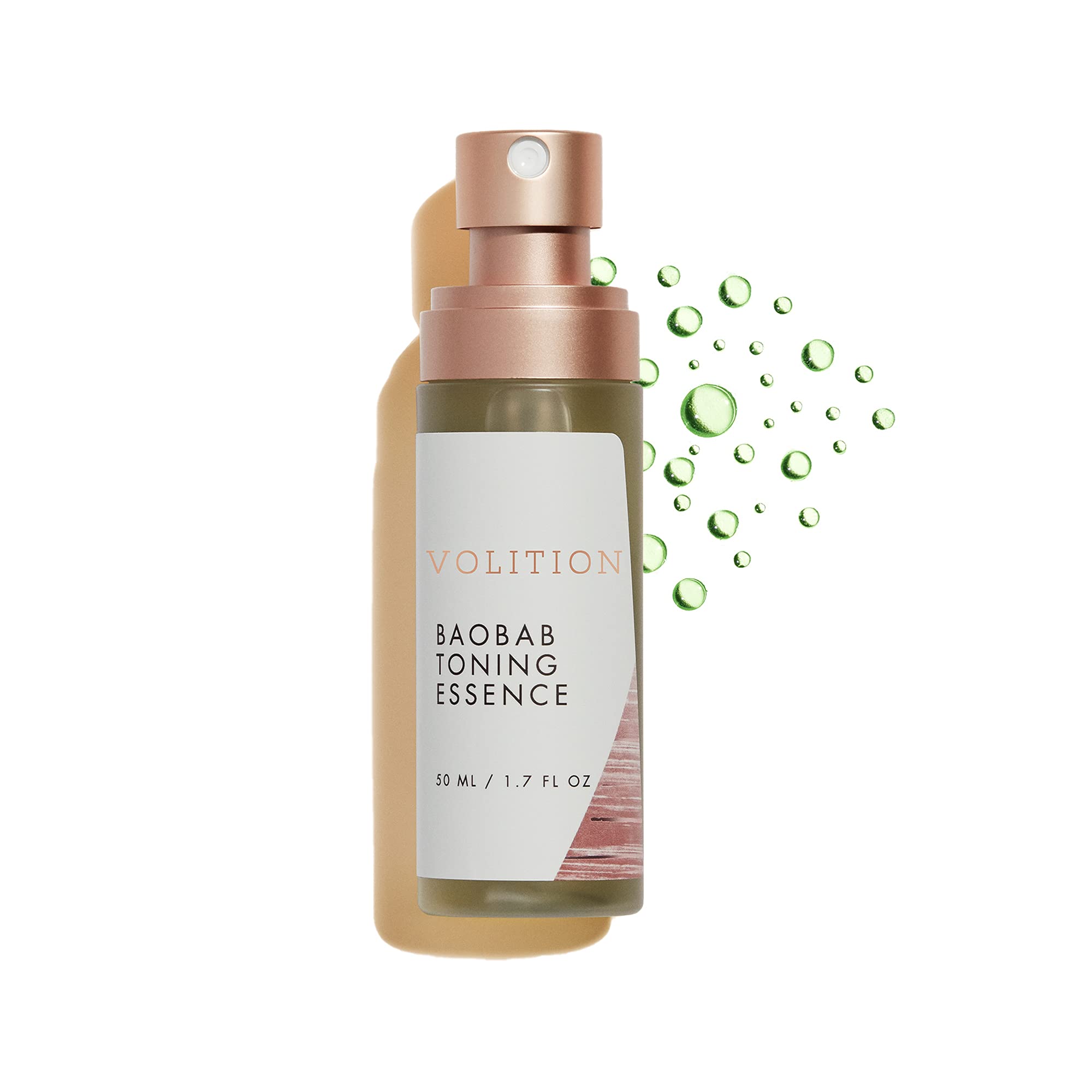 Volition Beauty Baobab Toning Essence with Vitamin C + Hyaluronic Acid 50ml/1.7oz - Tones, Nourishes, Soothes