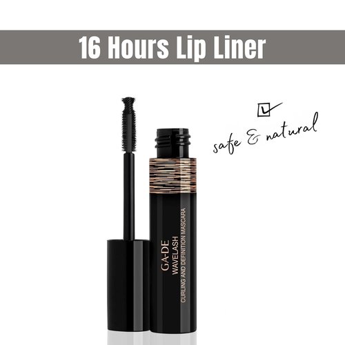 GA-DE Wavelash Curling Mascara | Instantly Thickens & Volumizes - Dramatic Black - 0.49 oz