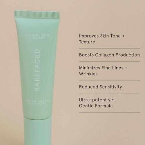 Barefaced Retinal Skin Therapy Serum - Firming Retinaldehyde & Bakuchiol Formula for Youthful Skin | 30ml