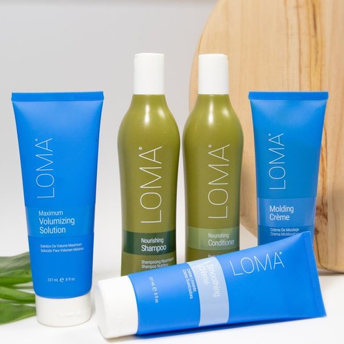 LOMA Smoothing Creme - Frizz Control & Shine Enhancer | 8.45 Ounce Size