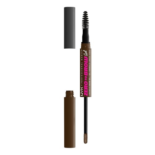 NYX PROFESSIONAL MAKEUP Zero To Brow Eyebrow Gel - Longwear Formula in Chocolate Shade