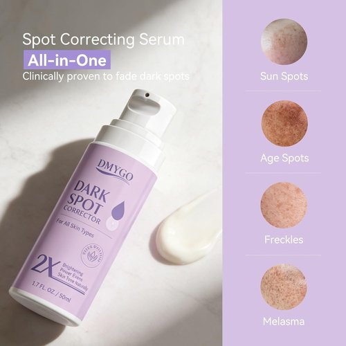 Regine Switzerland Dark Spot Remover Serum - Corrects Sun, Age, & Brown Spots | Evens Skin Tone, 1.7 Fl Oz