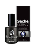 Seche Ultra-V UV Gel Top Coat Nail Polish - Quick-Dry Clear Gel for Salon & At-Home Use | 0.5 fl oz