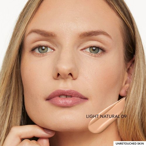 bareMinerals Barepro Liquid Foundation - Full Coverage SPF 20, Breathable Makeup, Natural Matte Finish