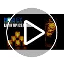 Orange LED Ice Cubes for Drinks 96 PCS Liquid Activated Waterproof Party Decor