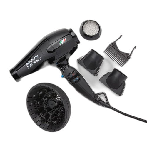 BaBylissPRO Nano Titanium Hair Dryer - Professional 2000 Watt Blow Dryer for Fast Drying