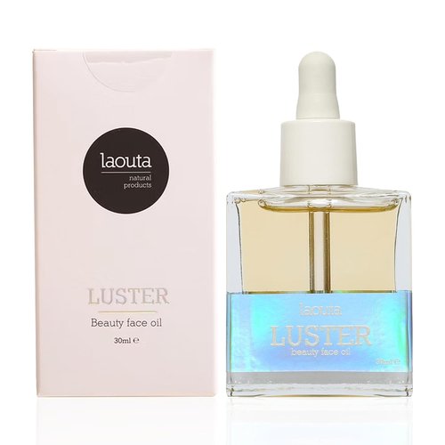 Laouta LUSTER Face Oil - Hydrating Skincare Serum with Hibiscus & Eucalyptus - 1.01 Fl Oz for Dewy Glow